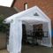 DIY Marquee for the garden